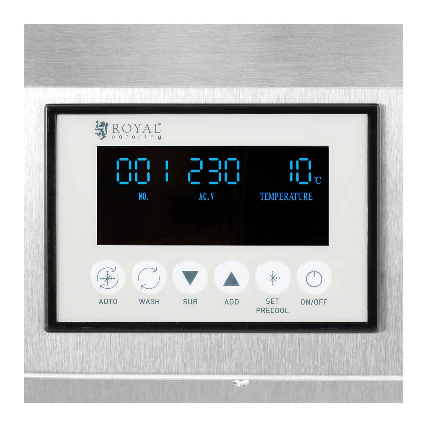 Softeismaschine Royal Catering RCSI-17 18L/h 1150W 10L Edelstahl gewerblich Gastronomie