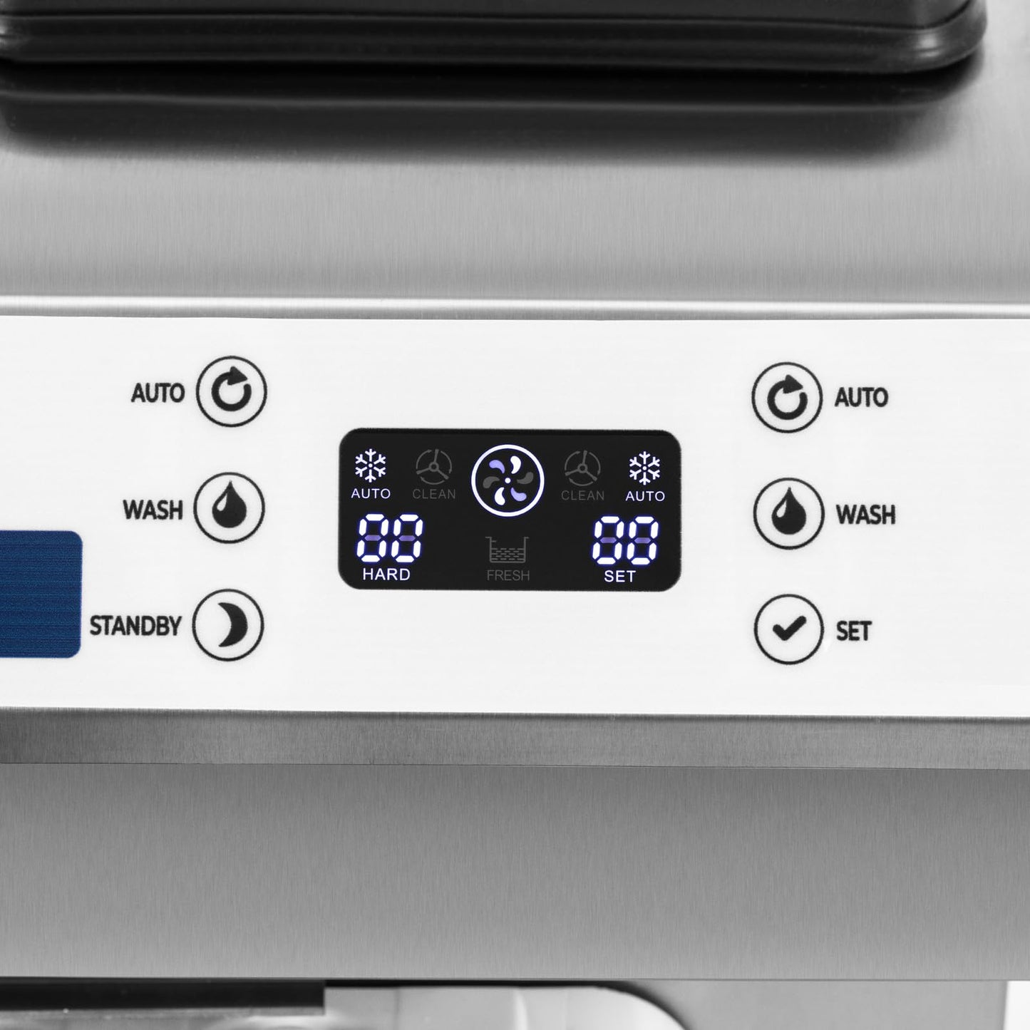 Softeismaschine 3 Geschmacksrichtungen 16 l/h 1350W 14,2L Edelstahl Royal Catering RCSI-18A