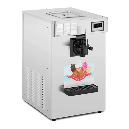 Softeismaschine Royal Catering RCSI-17 18L/h 1150W 10L Edelstahl gewerblich Gastronomie