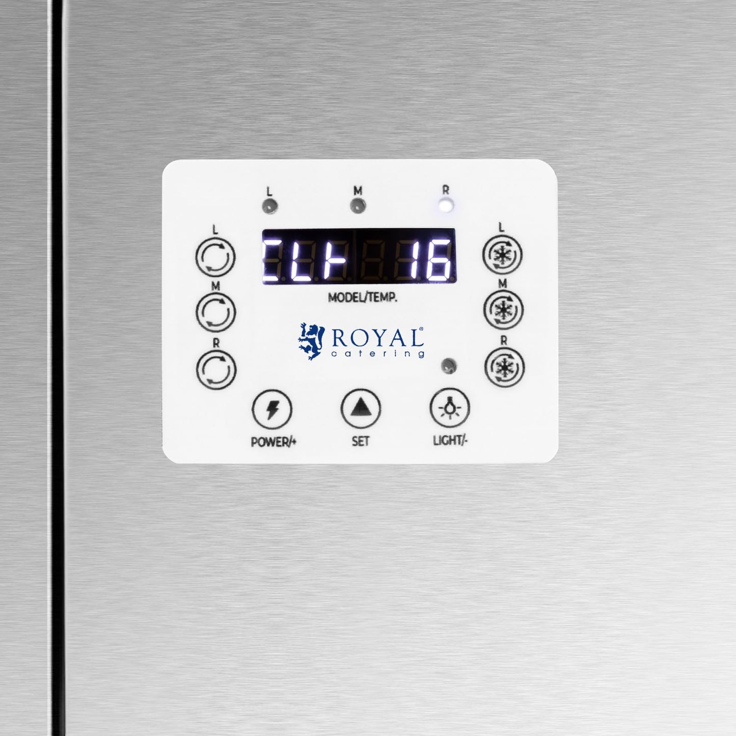 Slush Maschine gewerblich 2×12L Royal Catering RCSL 2/12A 680W LED Digital Edelstahl Gastronomie